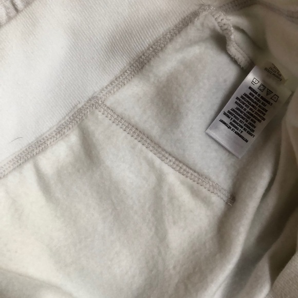 Aeropostale Men’s Spell Out White Full-zip Hoodie Sweater Shirt Jacket Size M - Picture 7 of 11